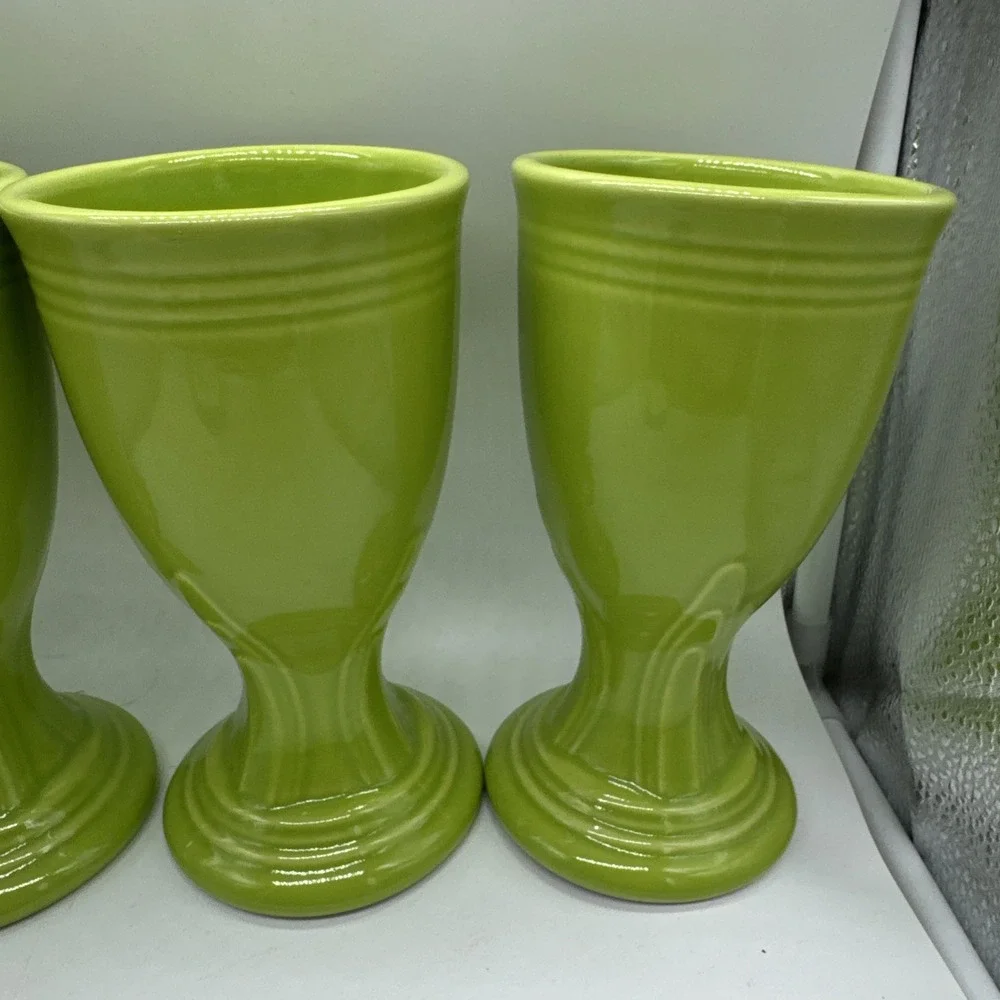 Fiestaware Chartreuse Goblet Set of 4 -NIB